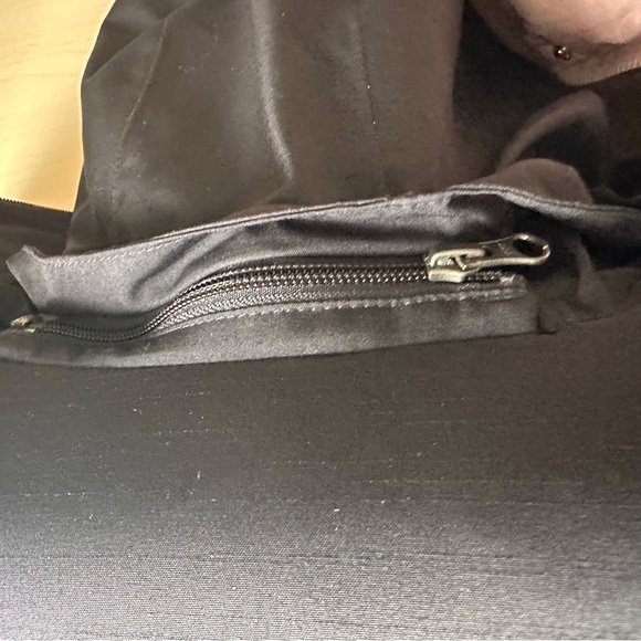 The North Face Women's Large Midweight Hooded Woodmont Parka Jacket Black EUC - Picture 9 of 9